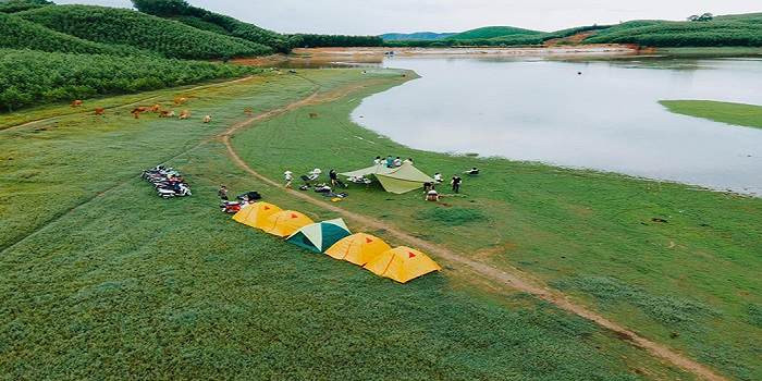 Cắm trại cuối tuần tại Hồ Thọ Sơn – Huế  khám phá-compressed